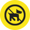 Huisdieren niet toegestaan